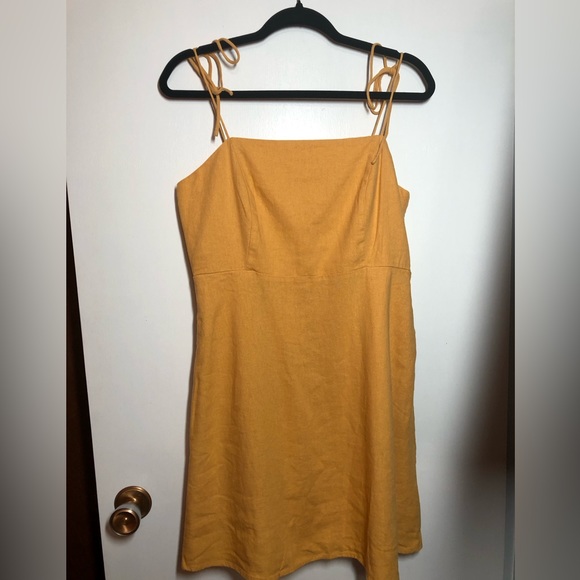 Old Navy mini dress yellow - Picture 3 of 4